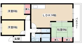 望が丘ビル【3階】の間取り