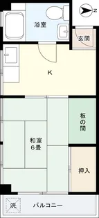 栗本ビル【5階】の間取り