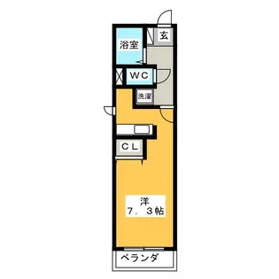 セルプラージュ【2階】の間取り