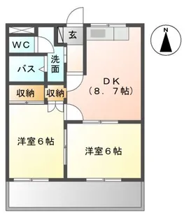 フェアリー【1階】の間取り
