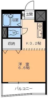 グランアルブル山越II【4階】の間取り