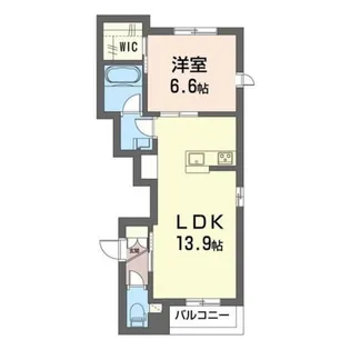 BEREO クアッド komichi【4階】の間取り