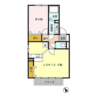 ウインドワードガーデンズ C【1階】の間取り