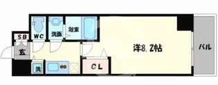 プライムアーバン御堂筋本町【6階】の間取り