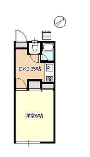 近藤ハイツ【1階】の間取り