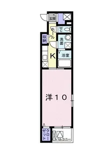 エルブルース【5階】の間取り