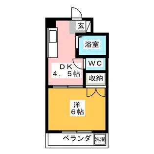 メゾンドール佐藤【3階】の間取り