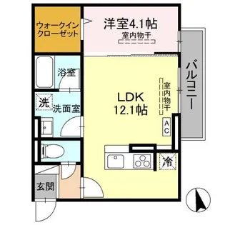 D-TOJO【2階】の間取り