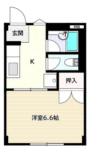 パレス向丘【2階】の間取り