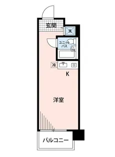 マイナビSTAYパレス旗の台(菱和パレス旗の台)【8階】の間取り