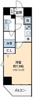 ジーベック木場【5階】の間取り