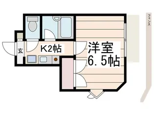 PALMSTREET【1階】の間取り