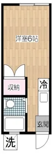 ヒラマツハイツ【2階】の間取り