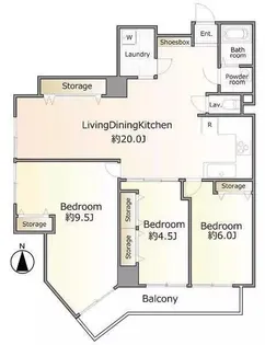 新宿サマリヤマンション【2階】の間取り