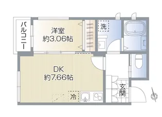 CS GARDEN 秋津 II【2階】の間取り