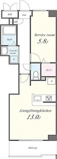SOPHIA COURT(東京)【2階】の間取り