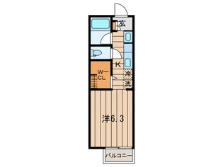 コーコ房【2階】の間取り