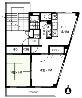 千雅堂【3階】の間取り
