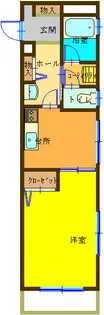 **シンフォニー 井田三舞*【3階】の間取り