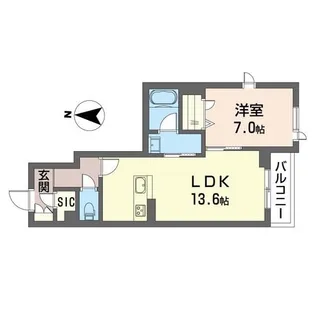 リジェル ドーレ【3階】の間取り