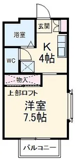 マルニヤコーポII【1階】の間取り