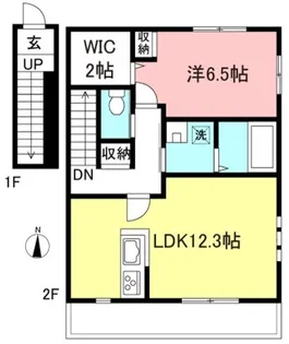 Casa Soleado【2階】の間取り