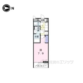 ハルズGOIDO【1階】の間取り