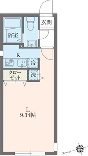 MODULOR要町I【4階】の間取り