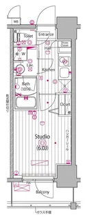ガーラ・グランディ川崎榎町【3階】の間取り