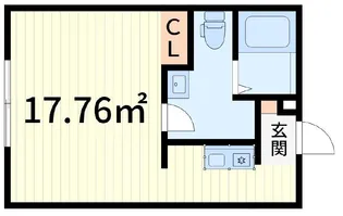 フィオーネ柴又【3階】の間取り