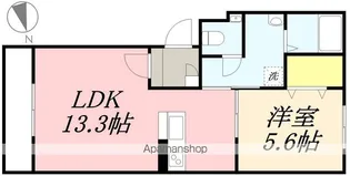 ピュアライト松川【3階】の間取り