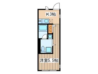 FARE経堂I【3階】の間取り