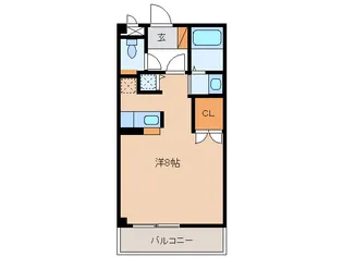 ヴェル ソレイユ【1階】の間取り