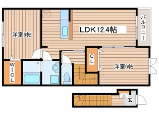 ノアズ アーク マーヴェラス【2階】の間取り