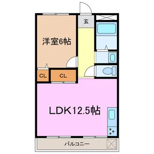 エターナル【2階】の間取り