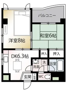 YM上板橋 パーシモンハウス【4階】の間取り