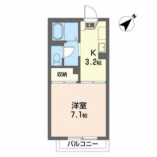 アルファ(MAST)【1階】の間取り