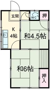 石坂方【2階】の間取り