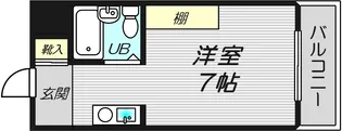 シャトー相川【2階】の間取り