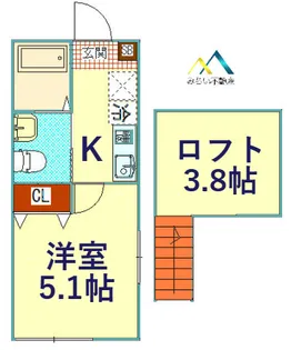 ヴィガ【2階】の間取り