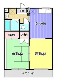 アネックスフジ【3階】の間取り