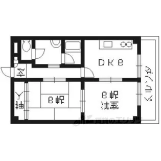 ドエルツクマ【4階】の間取り