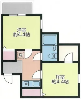 アスタック弐番館【2階】の間取り