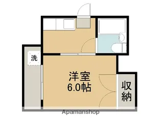 メゾンアザレア【1階】の間取り
