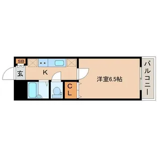 ビューファイン台原【1階】の間取り