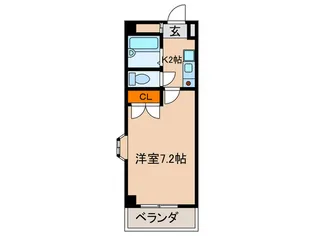 アリゼエンヌ【3階】の間取り