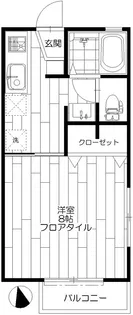 カーサ・グランメールA【1階】の間取り