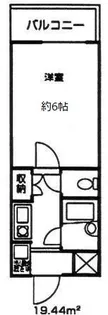 ドミール谷塚II【3階】の間取り
