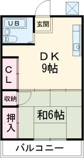 マンション中村【3階】の間取り
