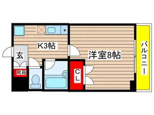 サンハイム広路【2階】の間取り